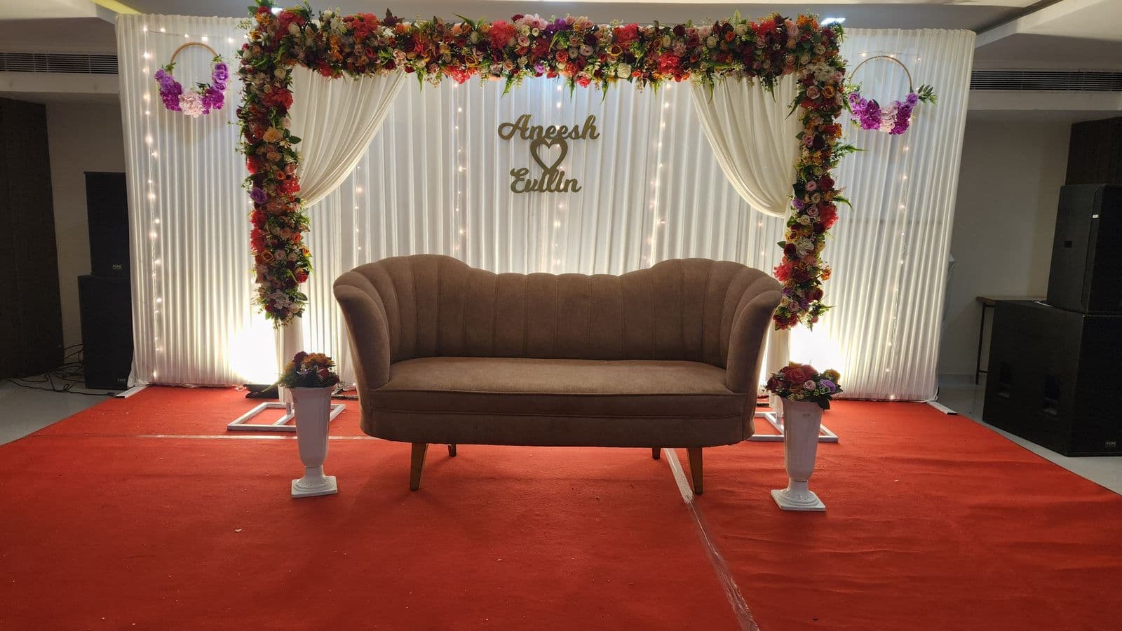 Wedding reception